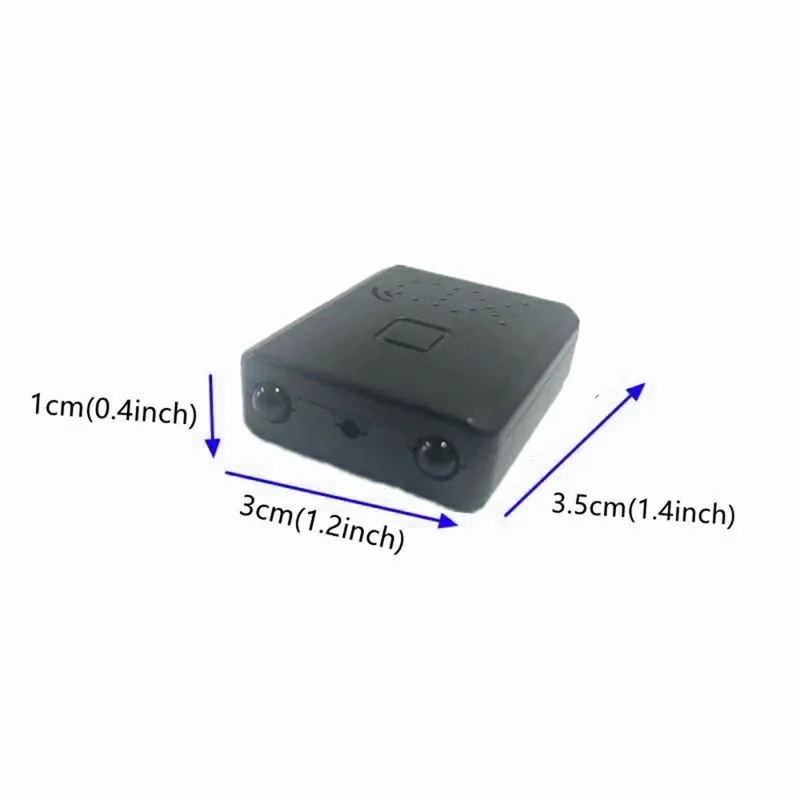 XD Ultra Mini Camera without TF Card 1080P HD Video Recorder Night Vision Motion Detection for Home Security - Black