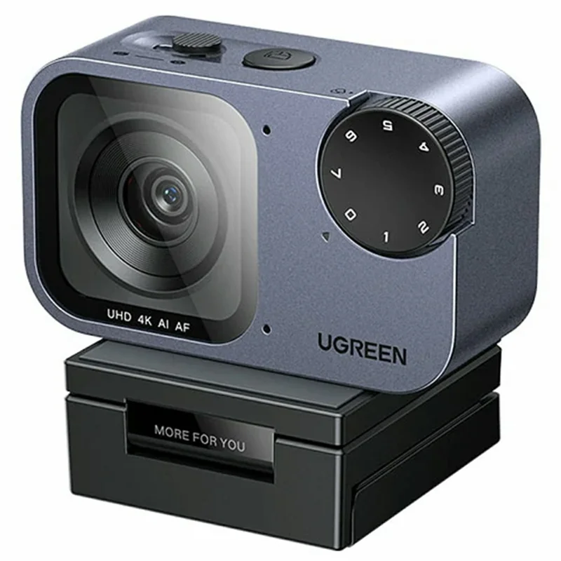 Веб-камера UGREEN CM930 75726 4K с функцией автоматического слежения и ИИ, 8 Мп, автофокус, с двойным шумоподавлением, для стриминга и игр