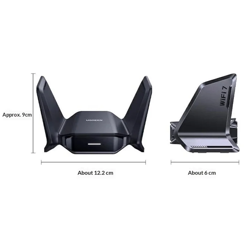 UGREEN CM995 WiFi 7 BE3600 USB Wireless Network Adapter 2.4G  /  5G Dual Band - Black