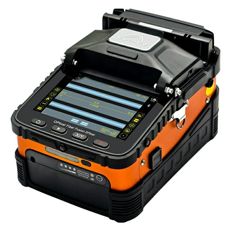 SIGNAL FIRE AI-5 Pro Optical Fiber Fusion Splicer 6-Motor Alignment 8s Splicing 18s Heating - US Plug