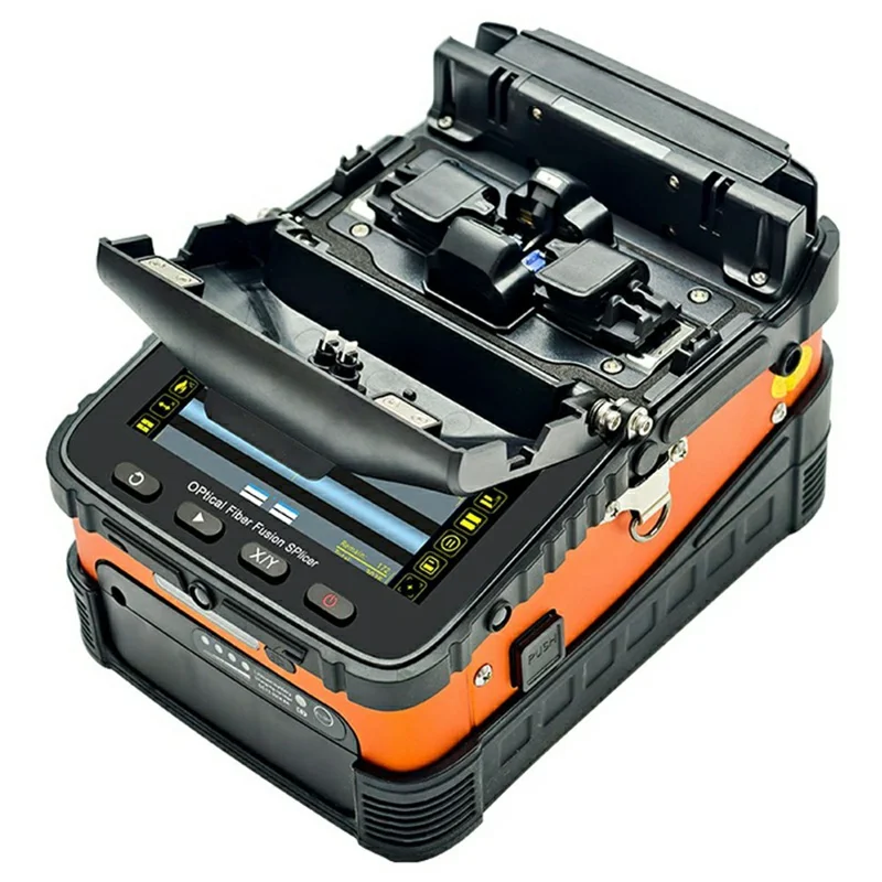 SIGNAL FIRE AI-5 Pro Optical Fiber Fusion Splicer 6-Motor Alignment 8s Splicing 18s Heating - US Plug