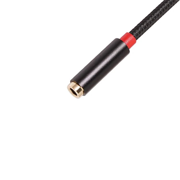 Câble Audio Auxiliaire De 3,5 Mm De 3,5 Mm Mâle À Une Extension Stéréo Féminine Support Micro Fonction 3696 - 1 Mètre