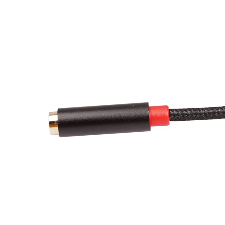 3,5-mm-Hilfs-Audiokabel 3,5mm Männlich Zu Weiblicher Stereo-Verlängerungskabel-Support-Mic-Funktion 3696 - 1 Meter