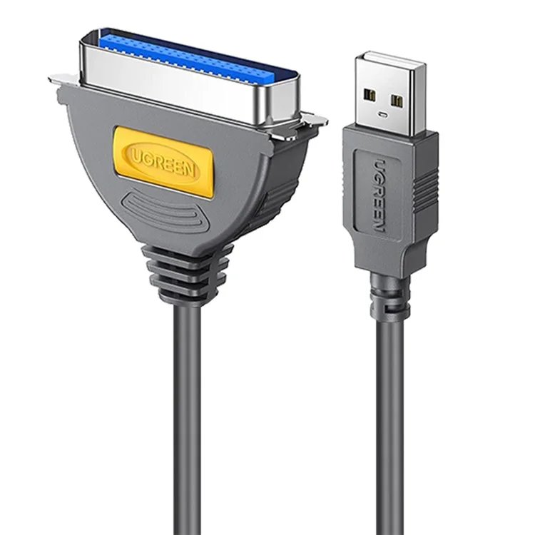 UGREEN 1m USB an DB36 IEEE1284 Converter Plug And Play Centronic Parallel Druckerkabeladapter