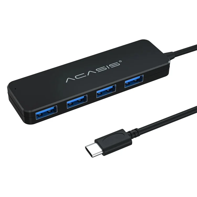 ACASIS AC3-L42 0,2m da USB-C a 4 USB3.0 Hub Tipo-c Convertitore Multi-Port Type-C Assistenza Cavo Adattatore Multi-porta Supporto da 5 Gbps Transmiison