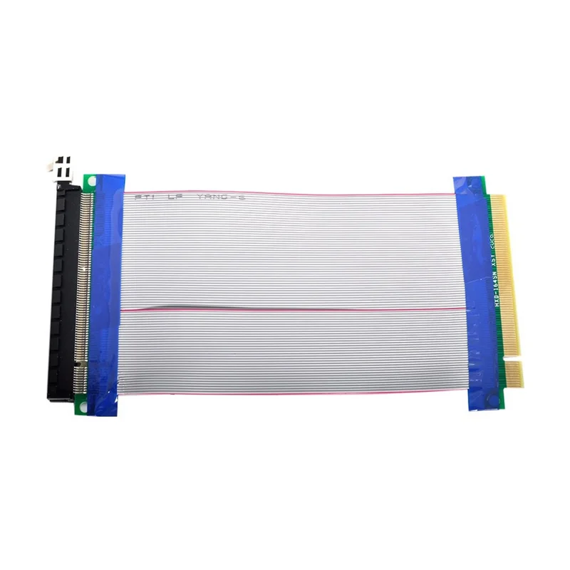 EP-075+SA-001 NGFF M-key NVME AHCI SSD to PCI-E 3.0 X16 Vertical Adapter with PCI-E 16X Extension Cable