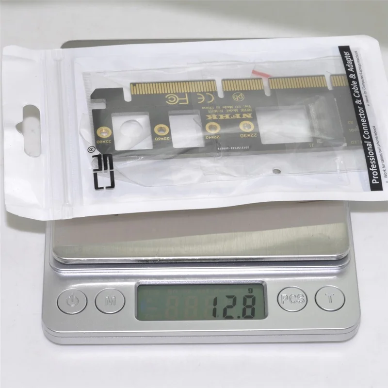 OD-SA-001-BK NGFF M-key NVME M.2 SSD to PCI-E Express 3.0 16x X4 Adapter without Bracket