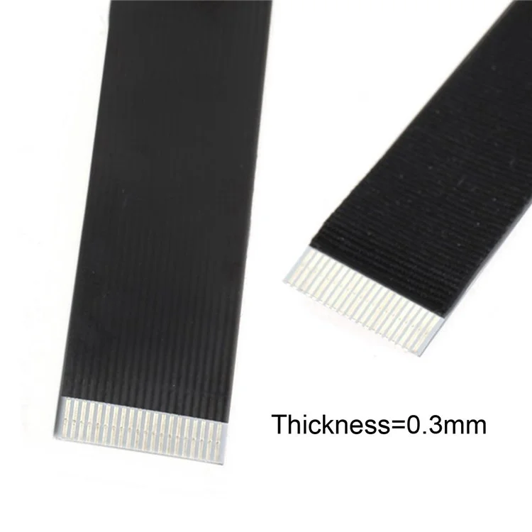 U2-031-UP-0.2M CN-011-MA/CN-011-UP/CN-019-0.2M Up Angled USB 2.0 Type-A Male to Male Flat FPC Data Cable 90 Degree for FPV/Disk/Scanner/Printer