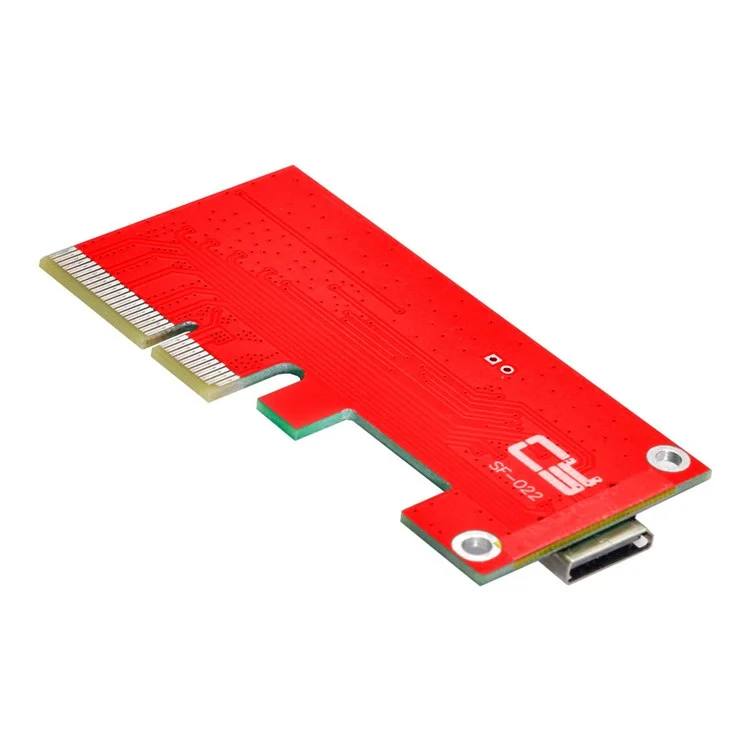 SF-032 PCI-E 3.0 Express 4.0 X4 to Oculink SFF-8612 SFF-8611 Host Adapter for PCI-E SSD with Long+Short Bracket