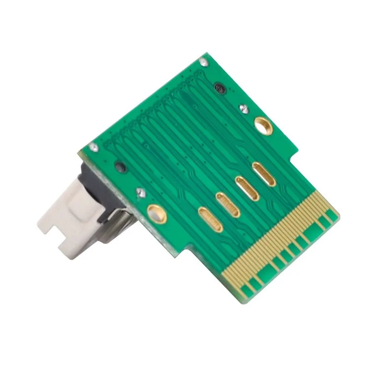 SF-007 PCI-E Slimline SAS 4.0 SFF-8654 8i 74pin to SFF-8654 74pin Male to Female Extender Adapter Angled Test Tool