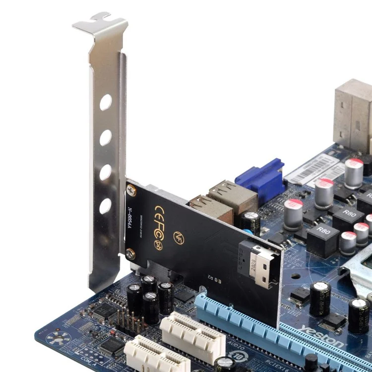 SF-025 PCI-E 4X to U.2 U2 Kit SFF-8639 to SFF-8654 Slimline SAS NVME PCIe SSD Adapter for Mainboard