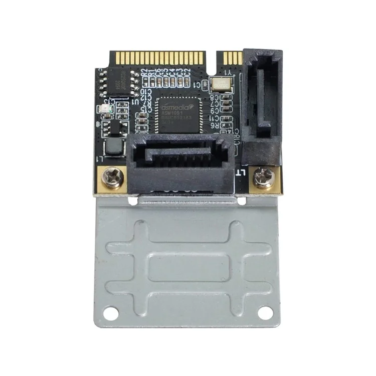 SA-033 Mini PCI-E PCI Express to SATA 3.0 Dual Ports Adapter Converter Hard Drive Extension Card