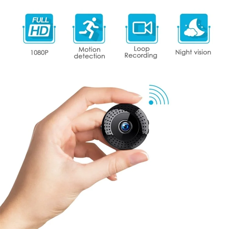 L27 Home Security WiFi Wireless Camera Motion Detection Mini 4K HD Night Vision Camera