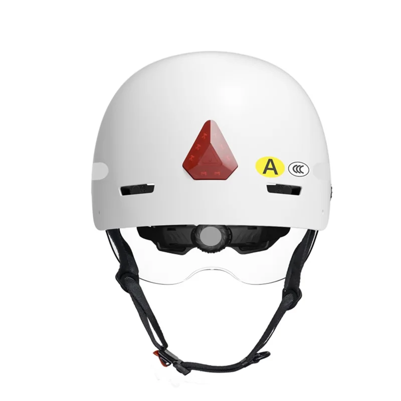 ANYTEK RAW2 Bicycle E-Bike Helmet Camera ABS+EPS Protection Helmet Integrated Video Recorder - White