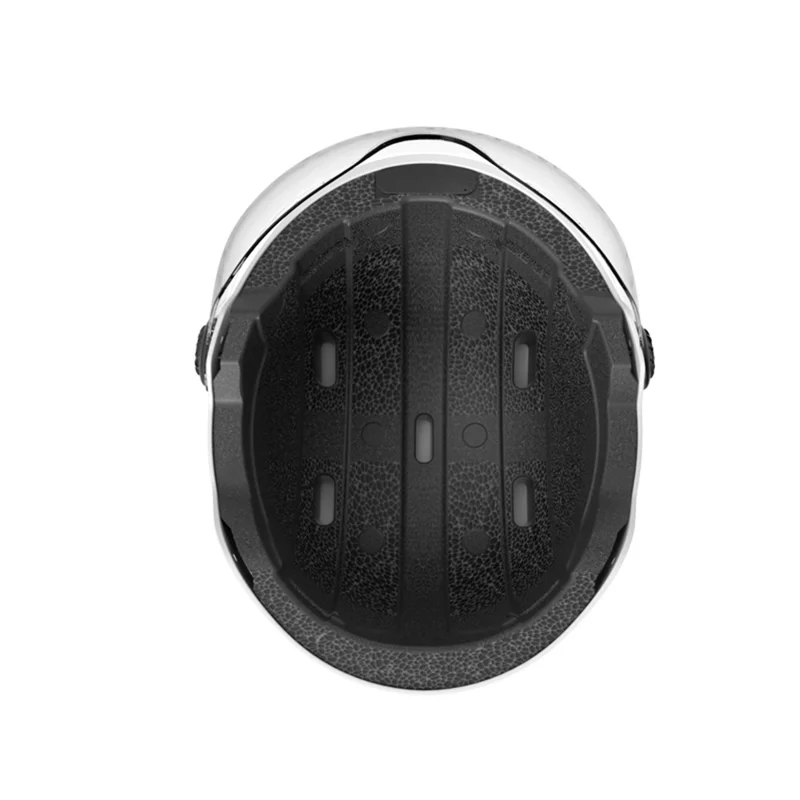 ANYTEK RAW2 Bicycle E-Bike Helmet Camera ABS+EPS Protection Helmet Integrated Video Recorder - White