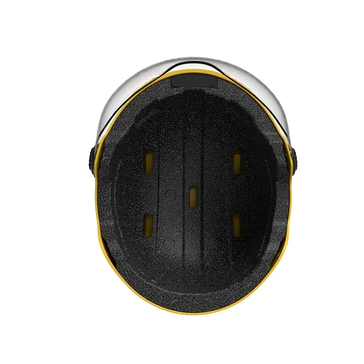 ANYTEK RAW2 Bicycle E-Bike Helmet Camera ABS+EPS Protection Helmet Integrated Video Recorder - Yellow