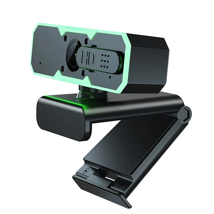 Webcam RGB 1080P H782 con micrófono 60FPS y ángulo de 90 grados, cámara USB HD para ordenador