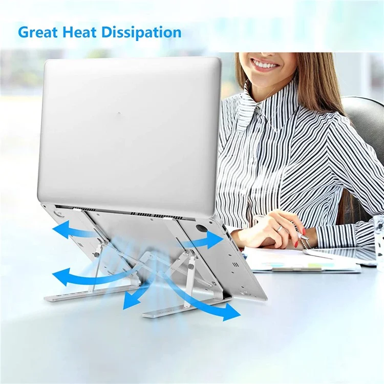 Laptop Holder Riser Computer Stand Adjustable Aluminum Foldable Portable Notebook Stand
