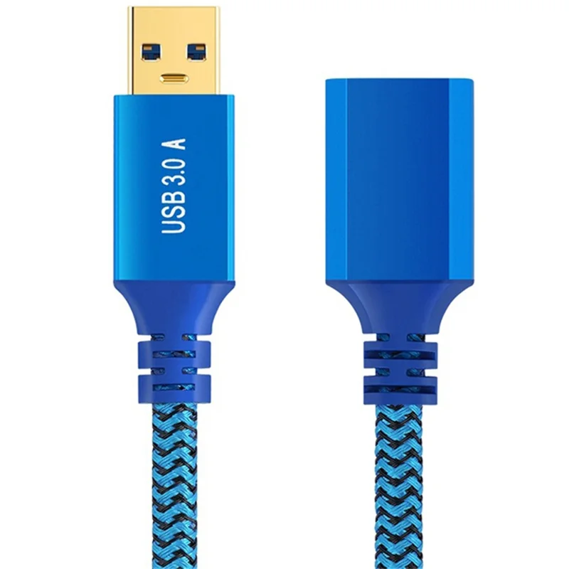 0.6m USB 3.0 Male to Female Extension Cable for Printer / Hard Disk Box / Set-Top Box