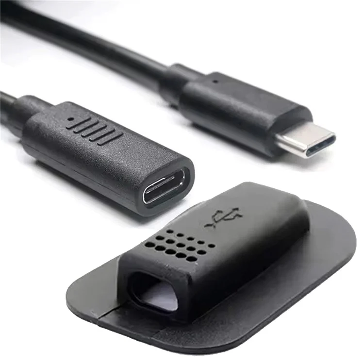 UC-172 USB-C 65W Type-C Male auf Female Verlängerungskabel für Outdoor-Reisen, Camping und Rucksack-Aufladung