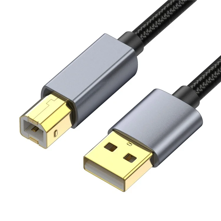 USB -druckerkabel 3m Länge USB 2.0 Typ A Männlich zu B Männlichem Scannerkabel Für MIDI -controller