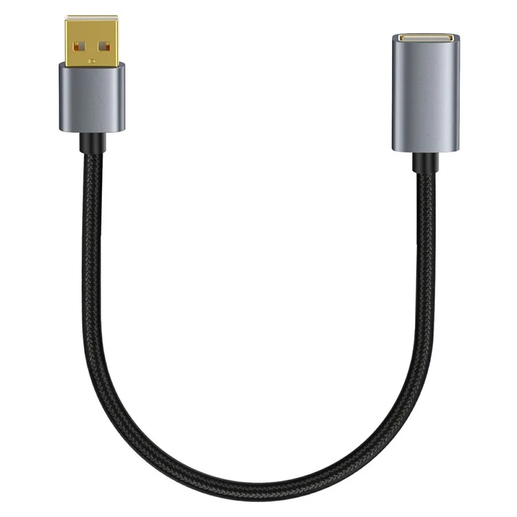 USB Extension Cable 0.3m USB 2.0 Type A Male to Female Extender Cord for Printer, Keyboard, Mouse, Flash Drive