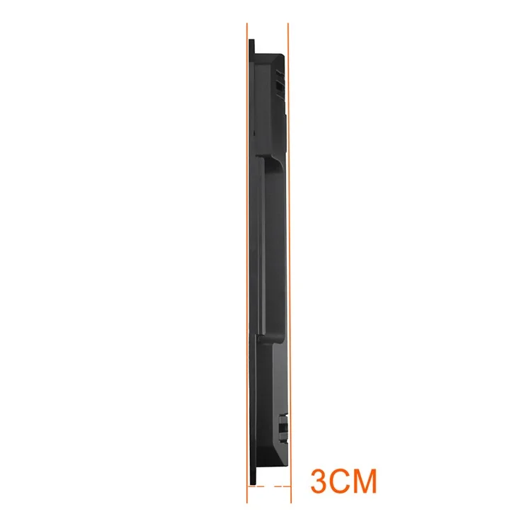 N22 Adjustable Laptop Cooling Stand Phone Holder Portable Notebook Cooler with 2 USB Ports