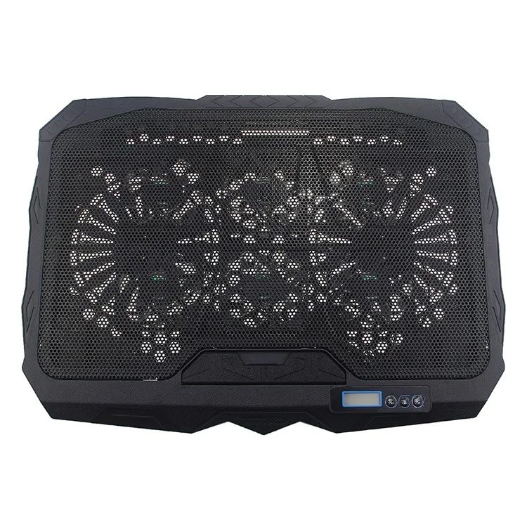 A6 ergonomischer Laptopkühler mit höhenverstellbarem Ständer und 6 Lüftern