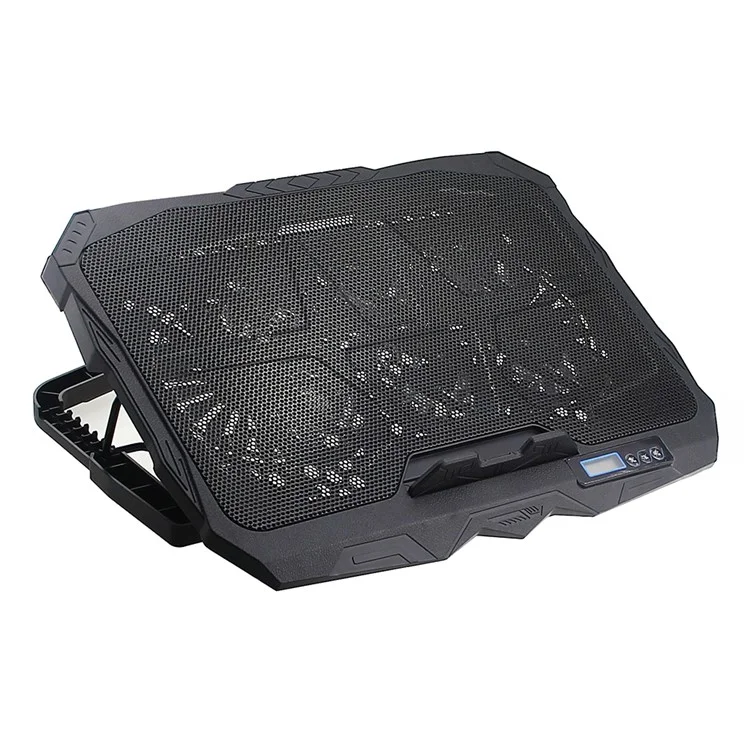 A6 ergonomischer Laptopkühler mit höhenverstellbarem Ständer und 6 Lüftern