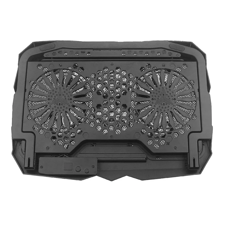 A6 ergonomischer Laptopkühler mit höhenverstellbarem Ständer und 6 Lüftern