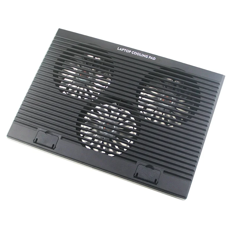 CP253 Laptop Cooling Pad 3 Ventole RGB Altezza Regolabile Base di Raffreddamento per Notebook / Laptop