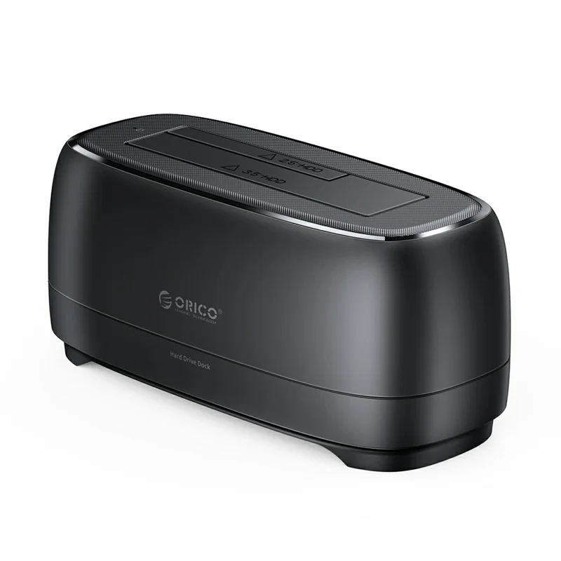 ORICO DD18C3 Festplatten-Dock Mobiles Kopierstation kompatibel mit 2,5-/3,5-Zoll-SATA-Festplatten – EU-Stecker