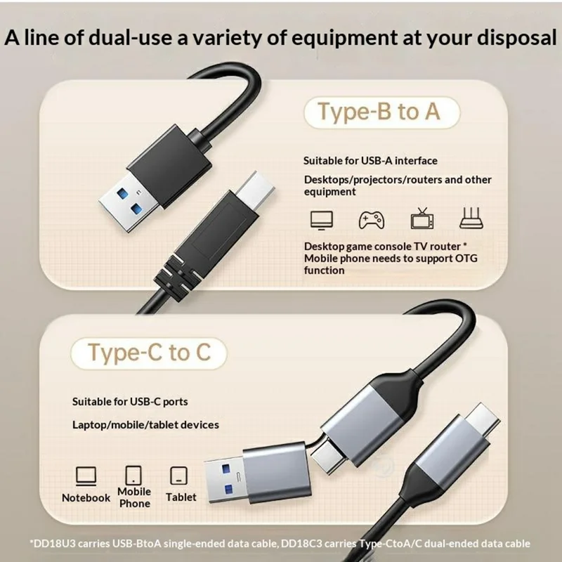 ORICO DD18C3 Festplatten-Dock Mobiles Kopierstation kompatibel mit 2,5-/3,5-Zoll-SATA-Festplatten – EU-Stecker