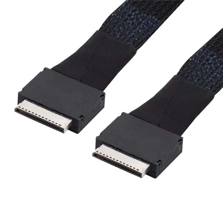 Sf-049-0,5m 50 cm Oculink Pcie Pci-express SFF-8611 8x 8-lane to Oculink SFF-8611 8x Ssd-daten Aktives Kabel