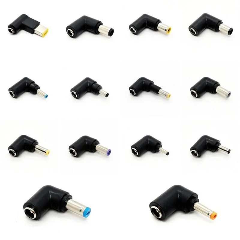 100W PD snabbladdningskabel Kit USB-C till DC-adapterkabel med 14 st DC-adapter för bärbar dator