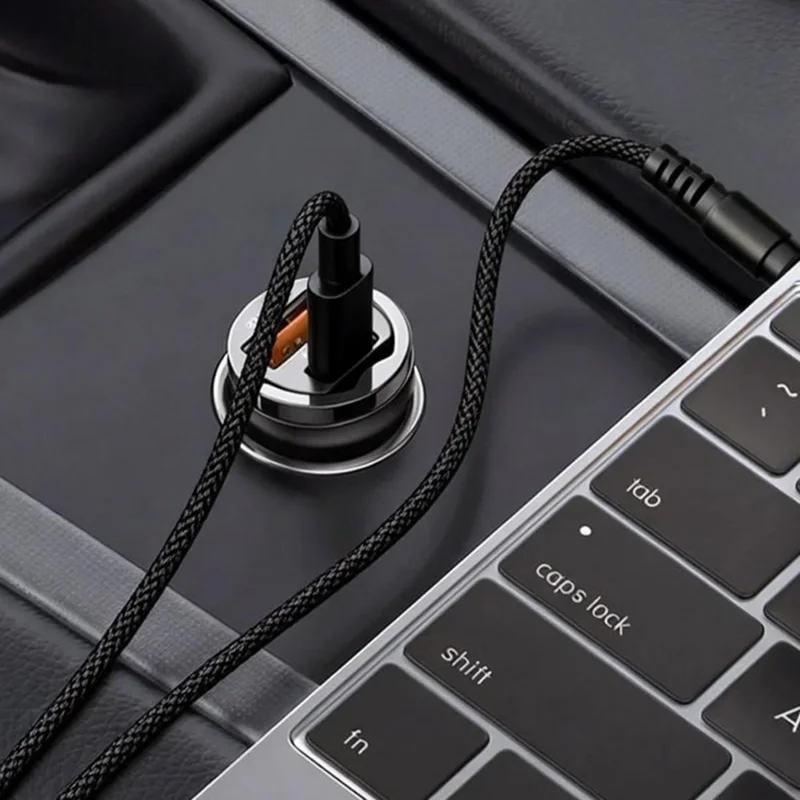 100W PD snabbladdningskabel Kit USB-C till DC-adapterkabel med 14 st DC-adapter för bärbar dator
