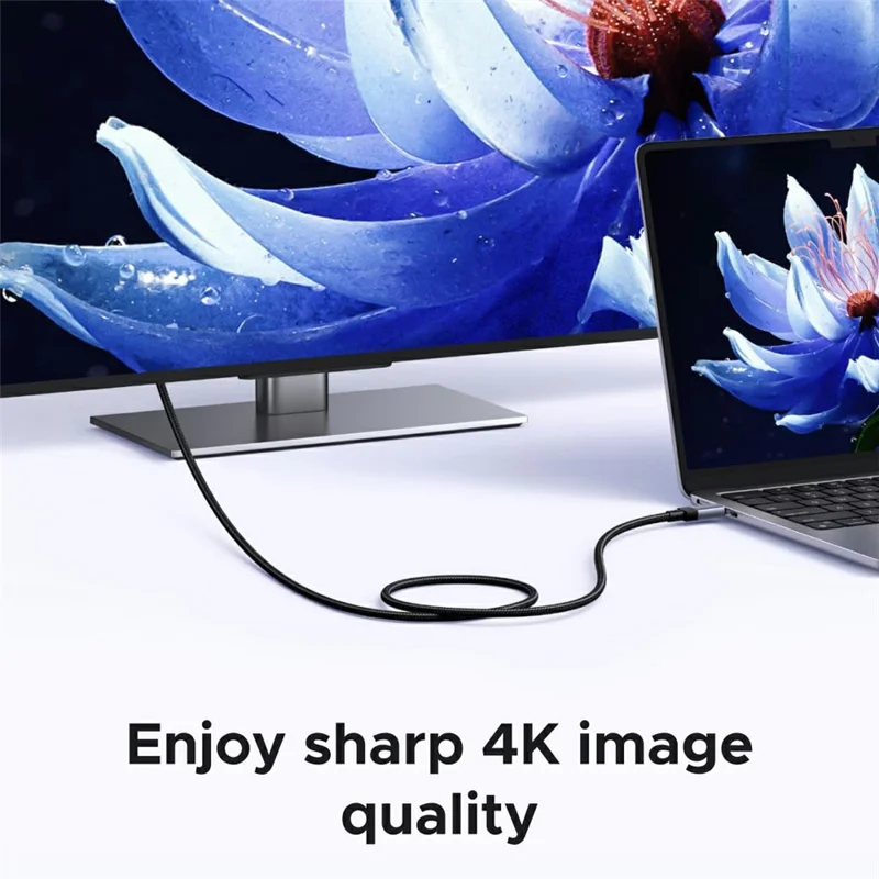UGREEN L701 1m USB-C to USB-C Cable 240W 10Gbps 4K@60Hz Data Transfer Cord - Black