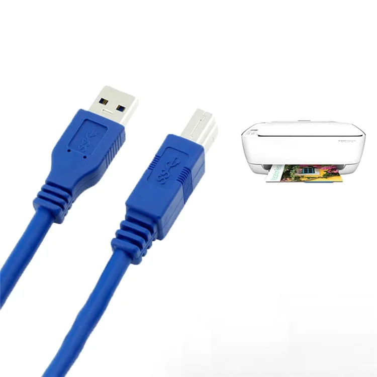 1m USB3.0 Male to USB Type-B Male Printer Cable Computer Printing Cord