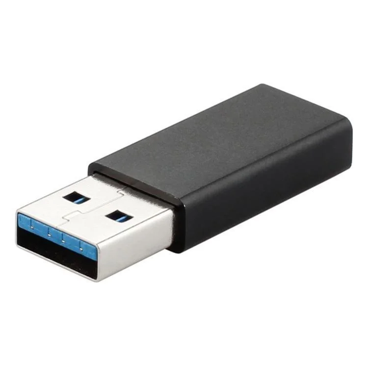 USB Type-C Femelle à USB3.0 Adaptateur Masculin Adaptateur en Aluminium Shell Shell Portable Mini Convertisseur USB