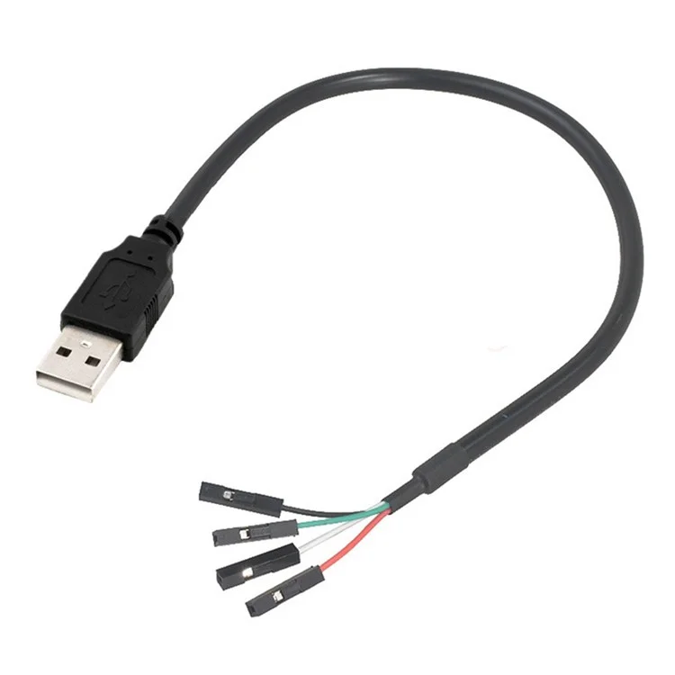 JUNSUNMAY Cavo adattatore da 0,3 m USB 2.0 tipo A a Dupont femmina