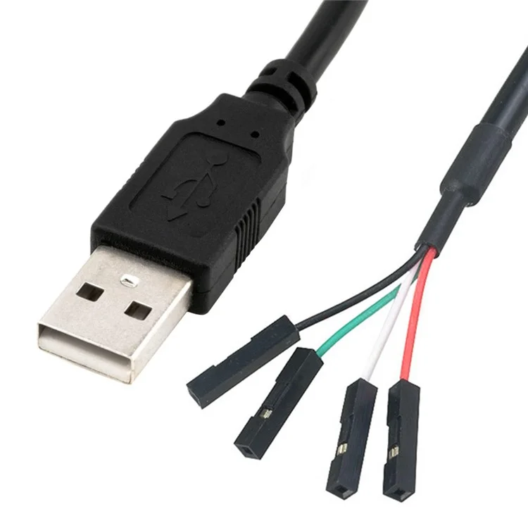 JUNSUNMAY Cavo adattatore da 0,3 m USB 2.0 tipo A a Dupont femmina