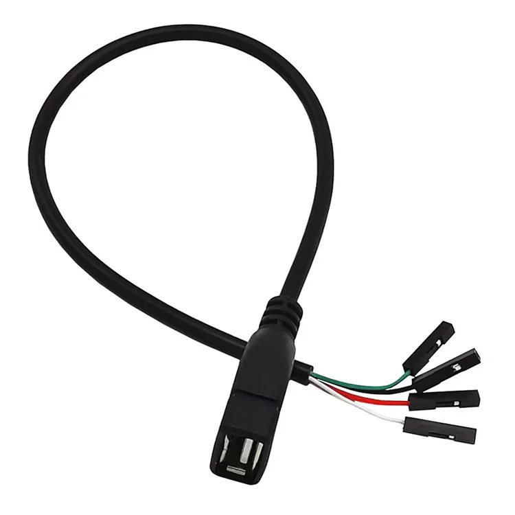 JUNSUNMAY Cavo adattatore da 0,3 m USB 2.0 tipo A a Dupont femmina