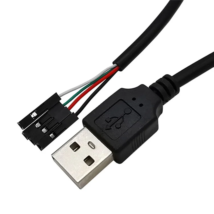 JUNSUNMAY Cavo adattatore da 0,3 m USB 2.0 tipo A a Dupont femmina