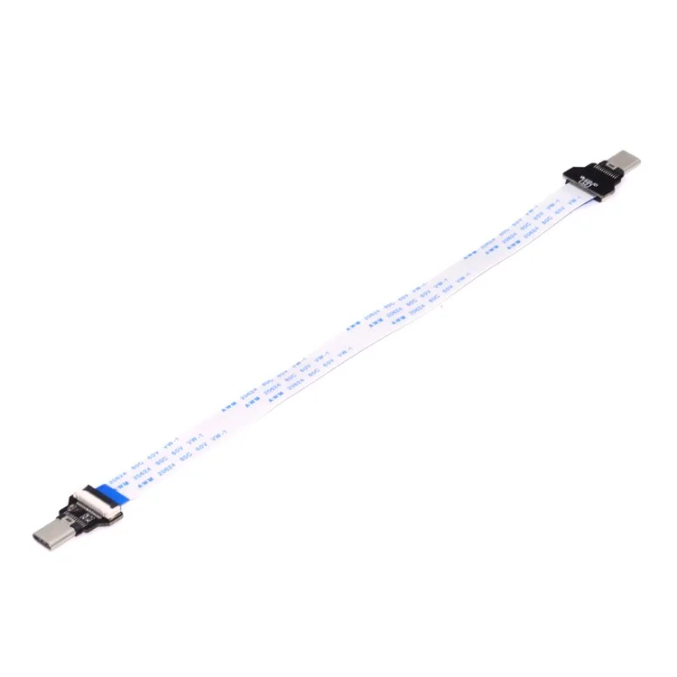 UC-019-CM CN-008-OTG / CN-009-0.13M / CN-013-MA OTG USB-C Type-C Male Host to Type-C Male Target Data Flat Slim FPC Cable