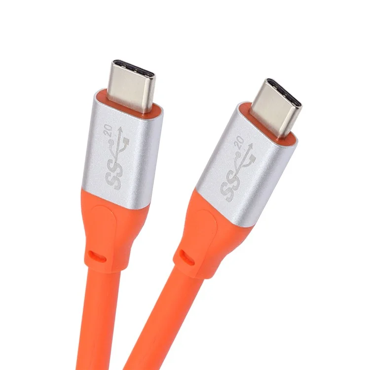 UC-033-OR-3.0M 3,0M 20 Gbit/s Hochgeschwindigkeits-USB4 Typ-C Male-to-Male-Kabel 100 W Schnellladekabel