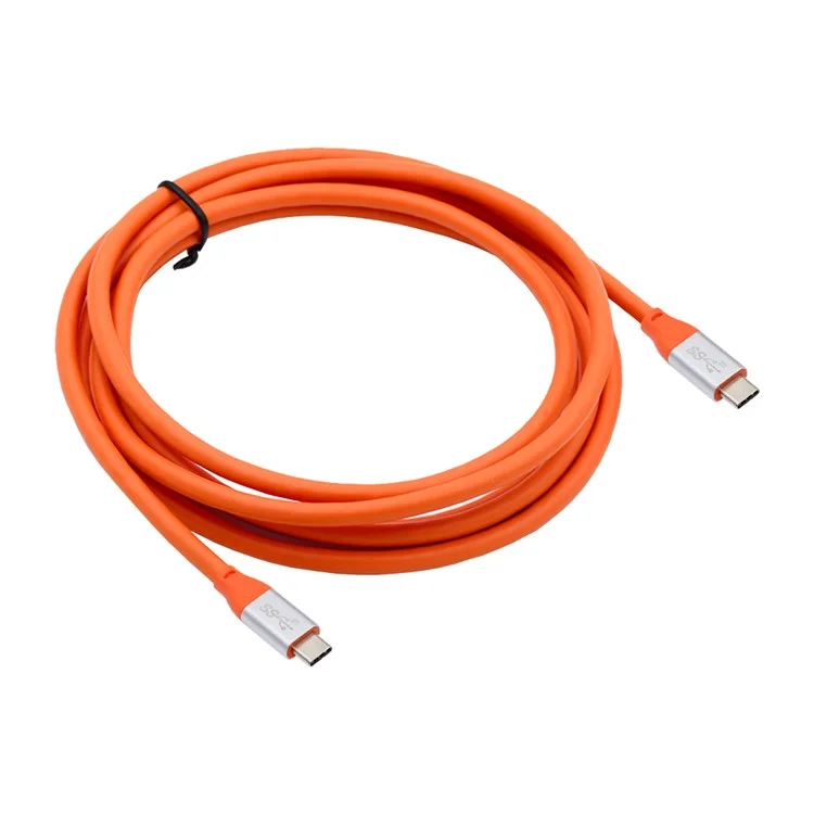 UC-033-OR-3.0M 3,0M 20 Gbit/s Hochgeschwindigkeits-USB4 Typ-C Male-to-Male-Kabel 100 W Schnellladekabel