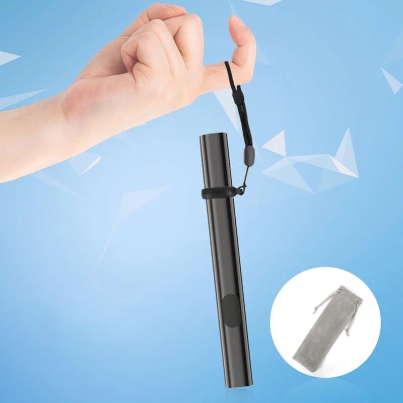 L1003 Outdoor Adventures Laser Pointer Cat Dog Chaser Tease Laser Pen - Green Light / Grey