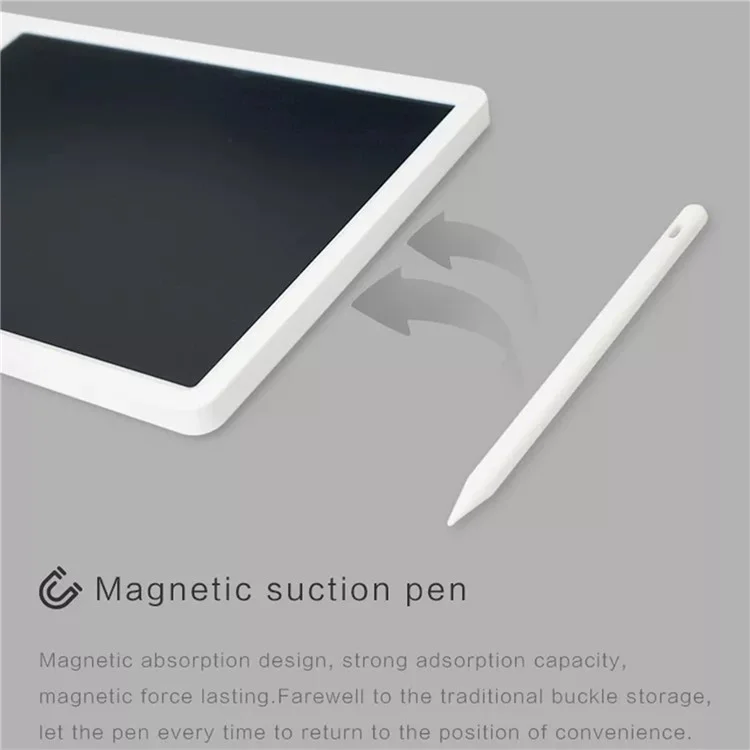 10-Inch LCD Writing Tablet Doodle Board Electronic Desktop Calendar Clock Reminder Office Memo Board with Week / Date / Year / Humidity / Temperature Display Function