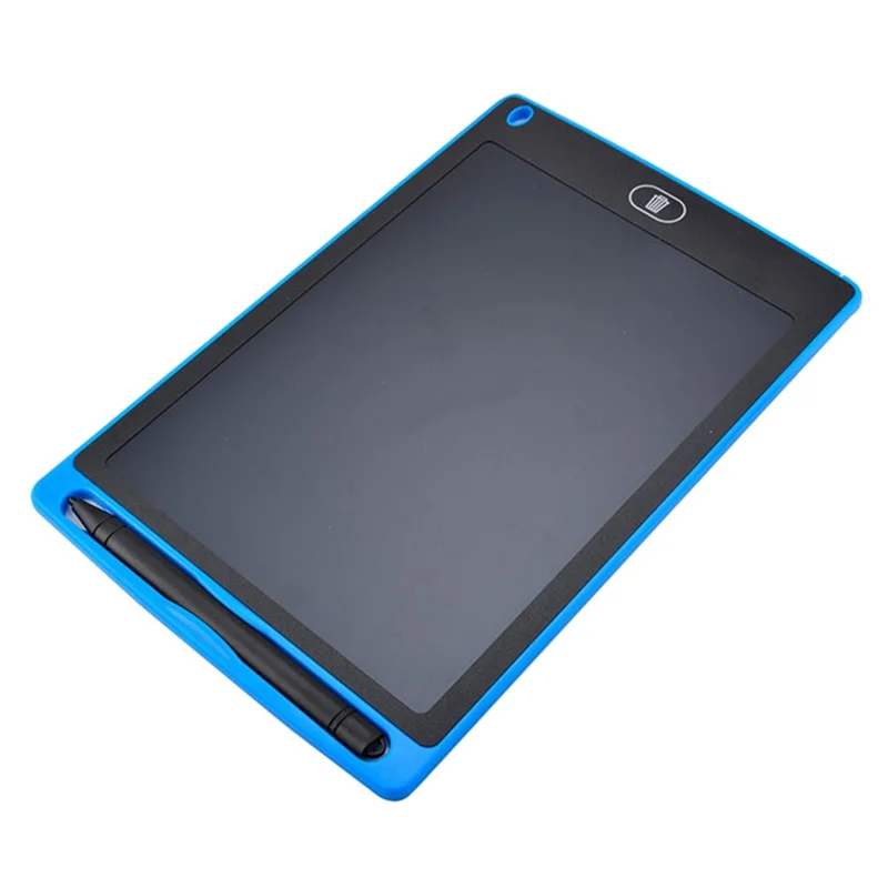 LCD Writing Tablet 8.5 inch Electronic Writing Drawing Pads Portable Doodle Board with Pen - Blue