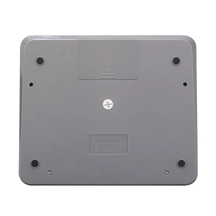 Calculadora de escritorio de pantalla grande OSALO OS-6815 ABS, de doble alimentación solar/batería, 12 dígitos, para oficina - Azul